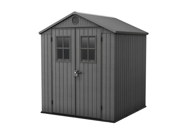 Darwin 6x6 Gartenhaus - Grau